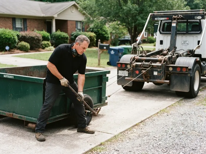 10-Yard Roll-Off Dumpster Rental in Columbia, SC