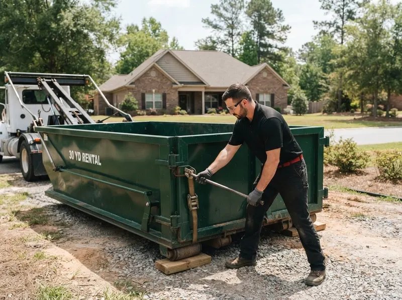 30-Yard Roll-Off Dumpster Rental in Columbia, SC