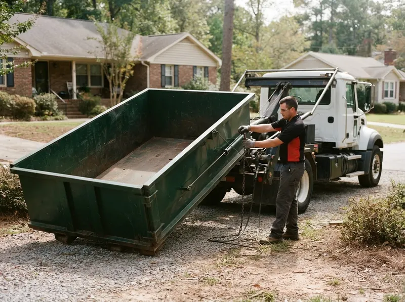 40-Yard Roll-Off Dumpster Rental in Columbia, SC