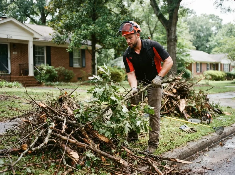 Storm Debris and Bulk Yard Waste Clearing in Columbia, SC